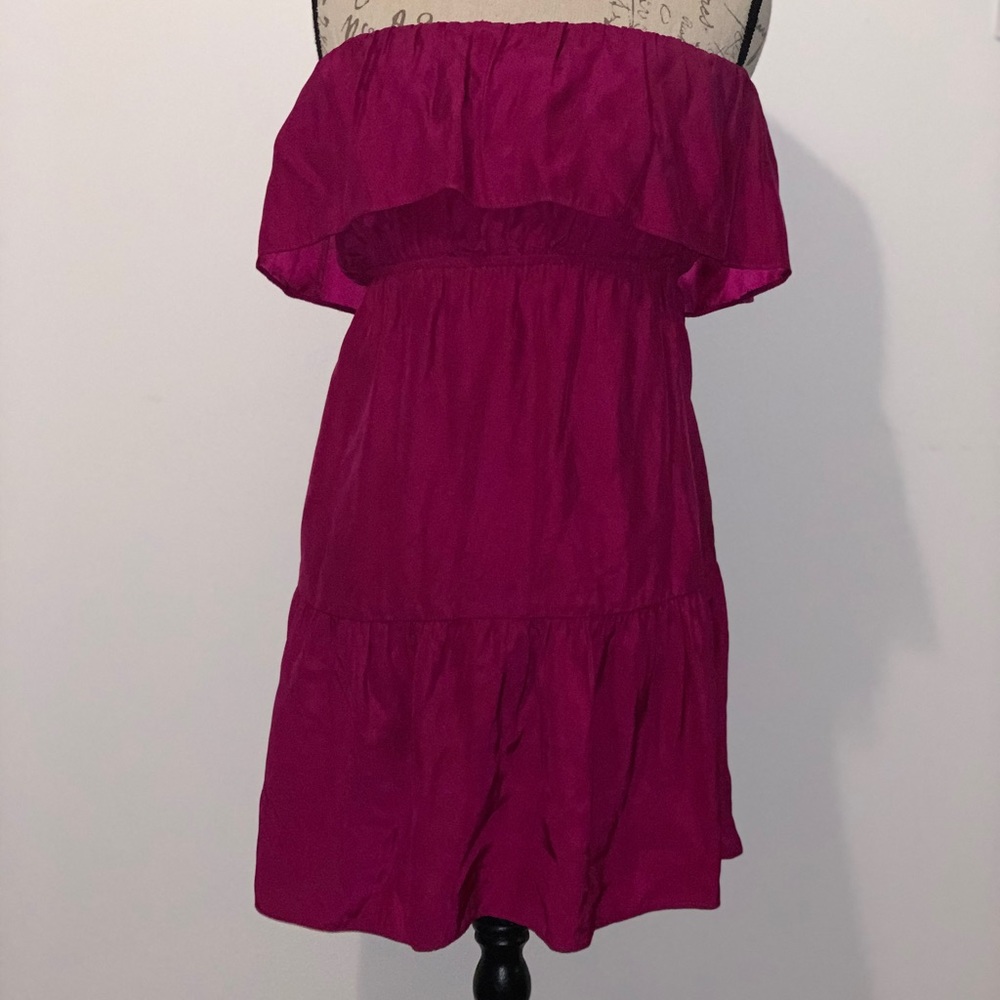 Alice & Trixie fuschia strapless dress - Picture 2 of 5